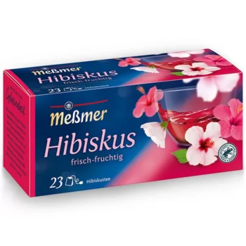 Messmer tisana Hibiskus ibisco 23 bustine. Dalla Germania