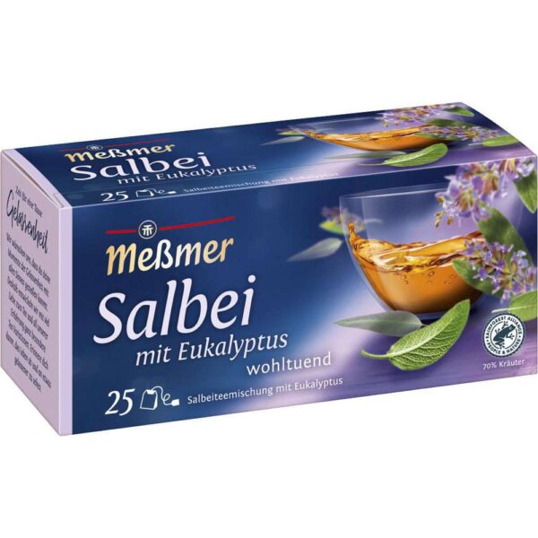 Messmer Tisana Salbei - Salvia 25 bustine. Dalla Germania